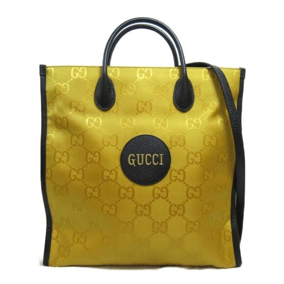 Pre Loved gucci Women Yellow Tote Bags - Picture 2 of 8